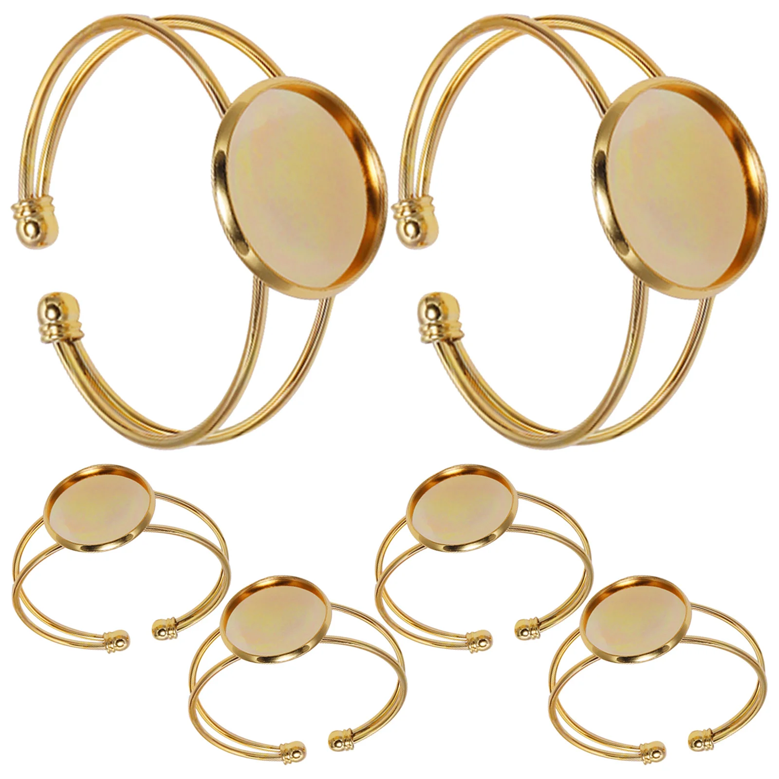 6pcs 25Mm Round Copper Bracelet Base Plates Diy Jewelry Making Craft Resin Pendant Trays Oval Glass Chain For Women
6pcs 25Mm Round Copper Bracelet Base Plates Diy Jewelry Making Craft Resin Pendant Trays Oval Glass Chain For Women