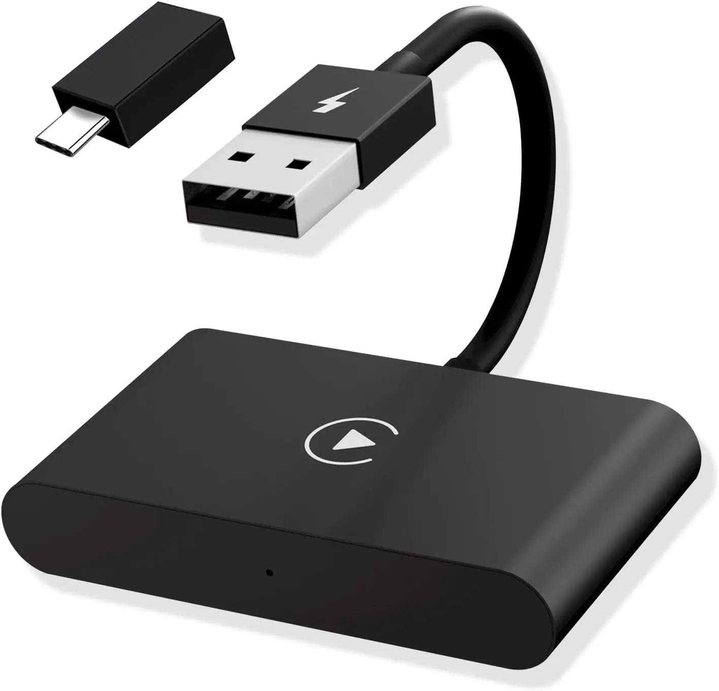 Wireless CarPlay Adapter, Plug & Play Converts Wired CarPlay to Wireless for Cars from 2015 & iPhone iOS 10+
Wireless CarPlay Adapter, Plug & Play Converts Wired CarPlay to Wireless for Cars from 2015 & iPhone iOS 10+