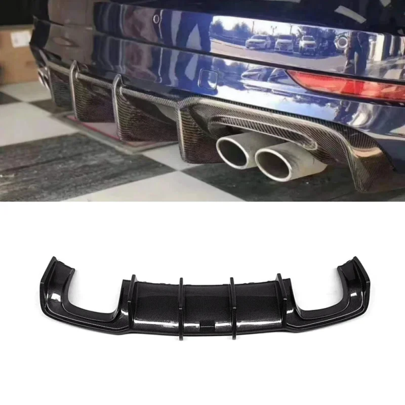 Real Carbon Fiber KB Style Rear Diffuser for Audi A3 S3 Sline 2017-2019 Without LED Light Bumper Trim 2pcs
Real Carbon Fiber KB Style Rear Diffuser for Audi A3 S3 Sline 2017-2019 Without LED Light Bumper Trim 2pcs