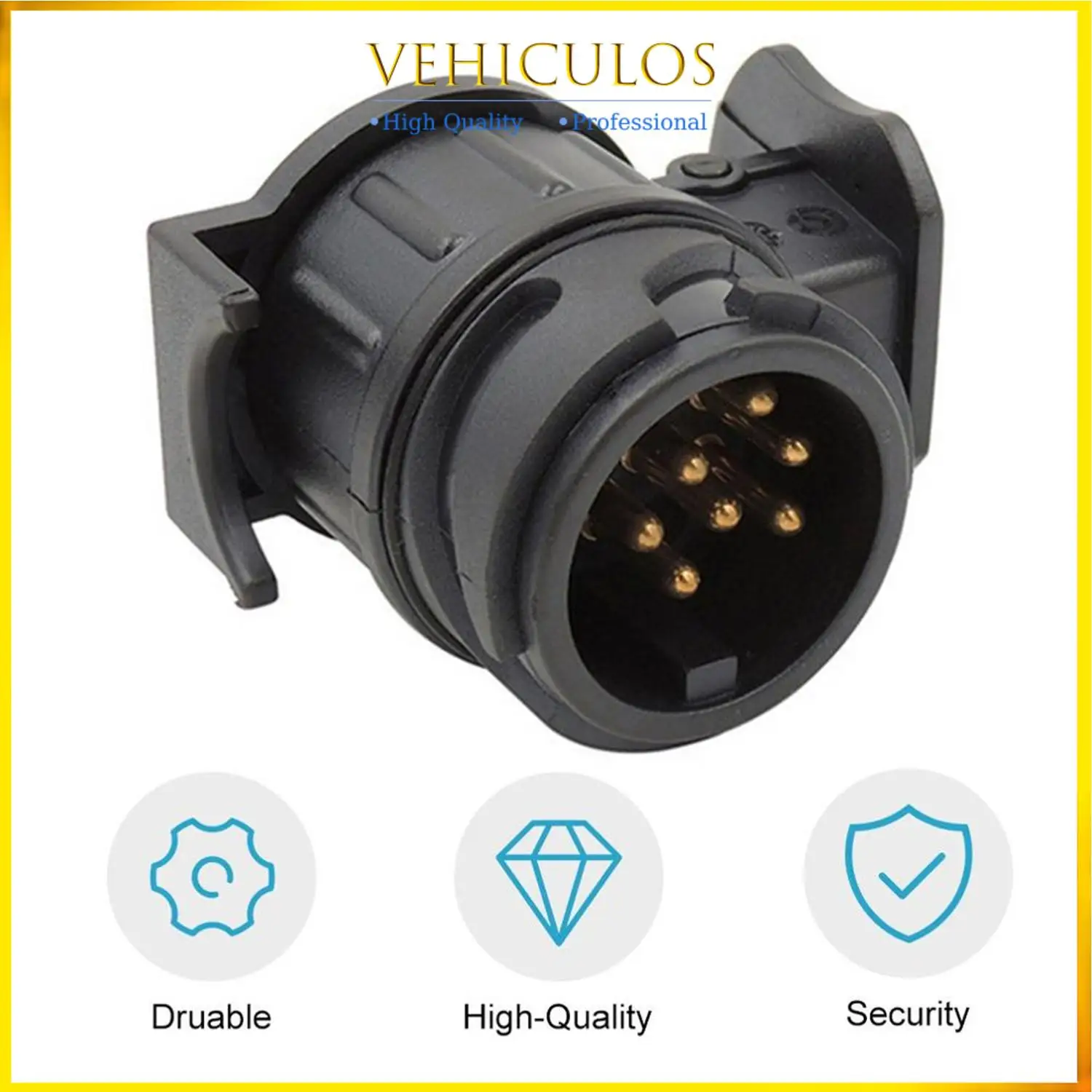 New 13 To 7 Pin Plug Car Truck Caravan Electric Adapter Towbar Socket Connector for European Standard Trailer Converter Parts
New 13 To 7 Pin Plug Car Truck Caravan Electric Adapter Towbar Socket Connector for European Standard Trailer Converter Parts
