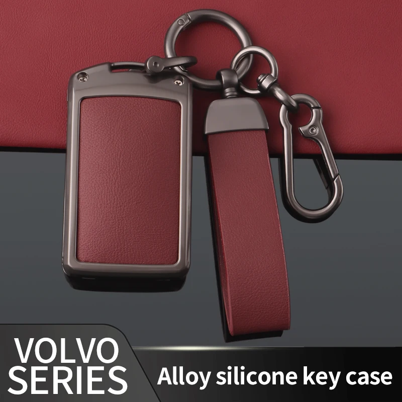 Zinc Alloy Leather Car Key Cover Case For Volvo XC60/XC90/XC40/S90/S60L/V90CC Protective Key Fob Shell Keychain Accessories
Zinc Alloy Leather Car Key Cover Case For Volvo XC60/XC90/XC40/S90/S60L/V90CC Protective Key Fob Shell Keychain Accessories