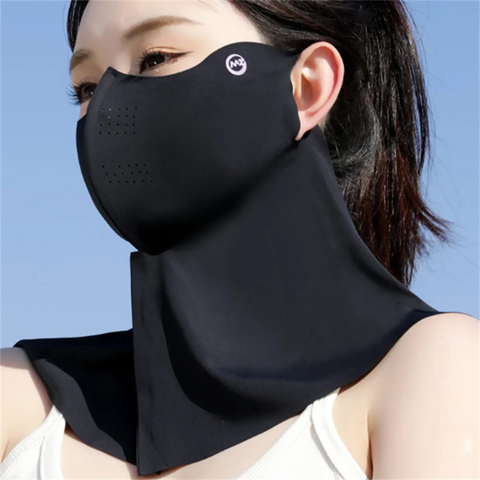 Women's Ice Silk Sun Protect Mask UPF50 Plus Breathable 3D Face Cover Extended Neck Outdoor Summer Protection
Women's Ice Silk Sun Protect Mask UPF50 Plus Breathable 3D Face Cover Extended Neck Outdoor Summer Protection