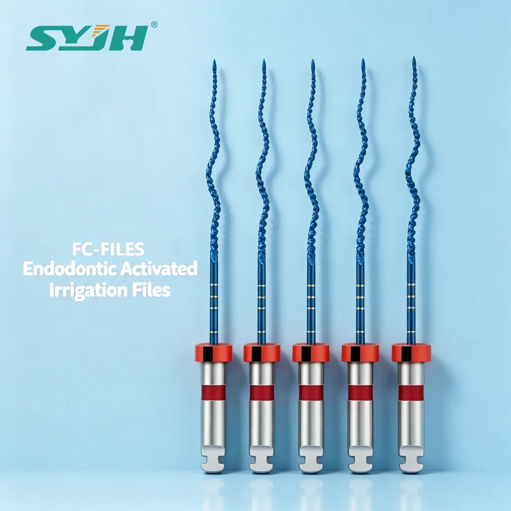SYJH 30Pcs 20/30mm Dental Endodontic Rotary Files Wave-Shaped NiTi Heat Activated Root Canal Treatment Cleaning Autoclavable
SYJH 30Pcs 20/30mm Dental Endodontic Rotary Files Wave-Shaped NiTi Heat Activated Root Canal Treatment Cleaning Autoclavable