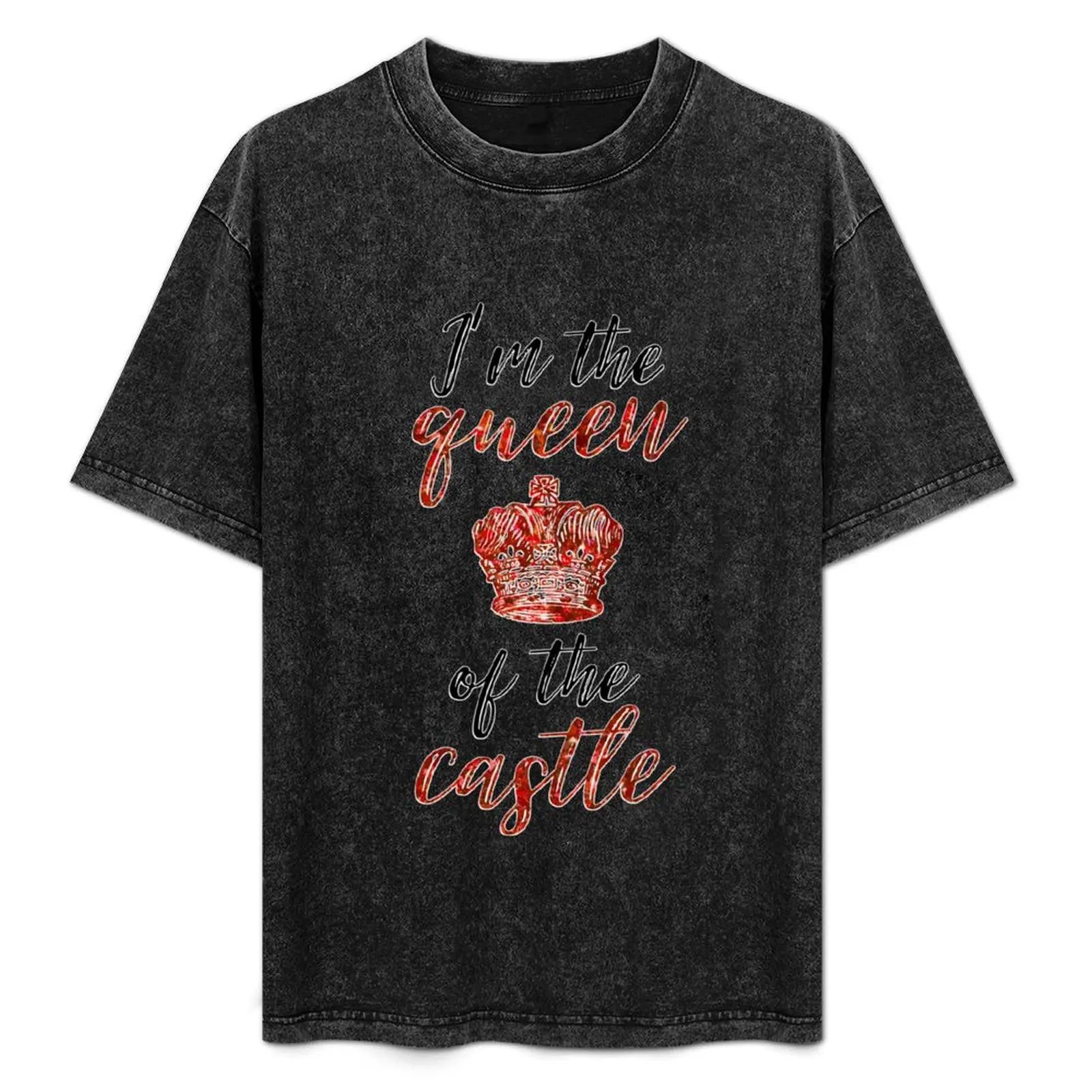 I'm the Queen of the Castle T-Shirt Basic Comfort Fit T-Shirt for Men
I'm the Queen of the Castle T-Shirt Basic Comfort Fit T-Shirt for Men