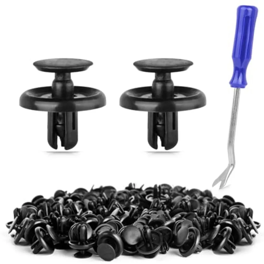 120 pcs Engine Under Cover Push-Type Retainer Clips Compatible with Toyota Lexus Camry Corolla Body Clips Replace 90467-07201 w
120 pcs Engine Under Cover Push-Type Retainer Clips Compatible with Toyota Lexus Camry Corolla Body Clips Replace 90467-07201 w