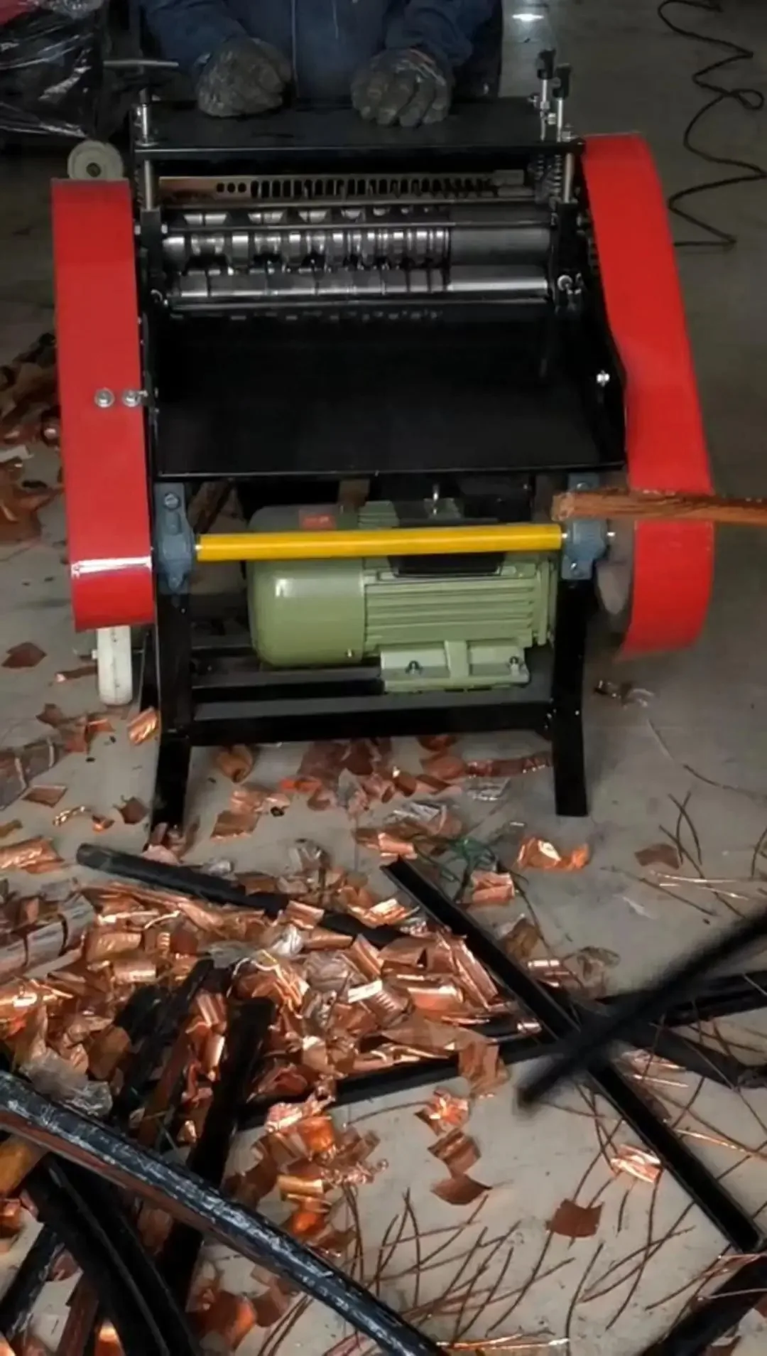 Automatic Electric Industrial Copper Wire Stripping Machine Waste Cable Stripping Equipment for Cable Manufacturing