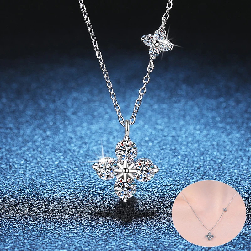 Apaison 1.2 ct D Color Moissanite Necklace Pendant For Women 925 Sterling Silver Fine Jewelry Adjustable Clavicle Chain Gift
Apaison 1.2 ct D Color Moissanite Necklace Pendant For Women 925 Sterling Silver Fine Jewelry Adjustable Clavicle Chain Gift