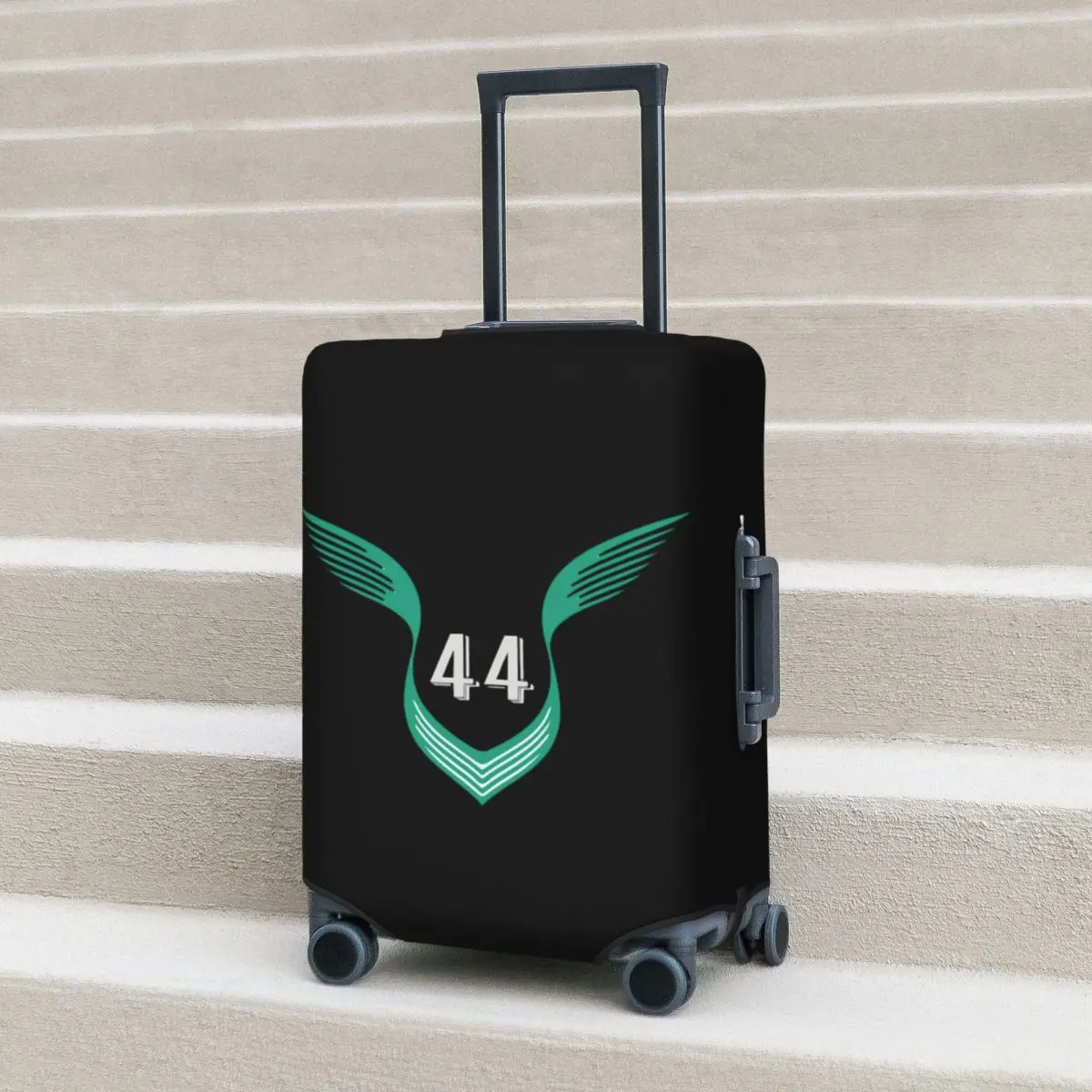 Lewis Hamilton 44 - F1 2023 Suitcase Cover Protection Elastic Travel Luggage Protector Covers for 18-32 Inch
Lewis Hamilton 44 - F1 2023 Suitcase Cover Protection Elastic Travel Luggage Protector Covers for 18-32 Inch
