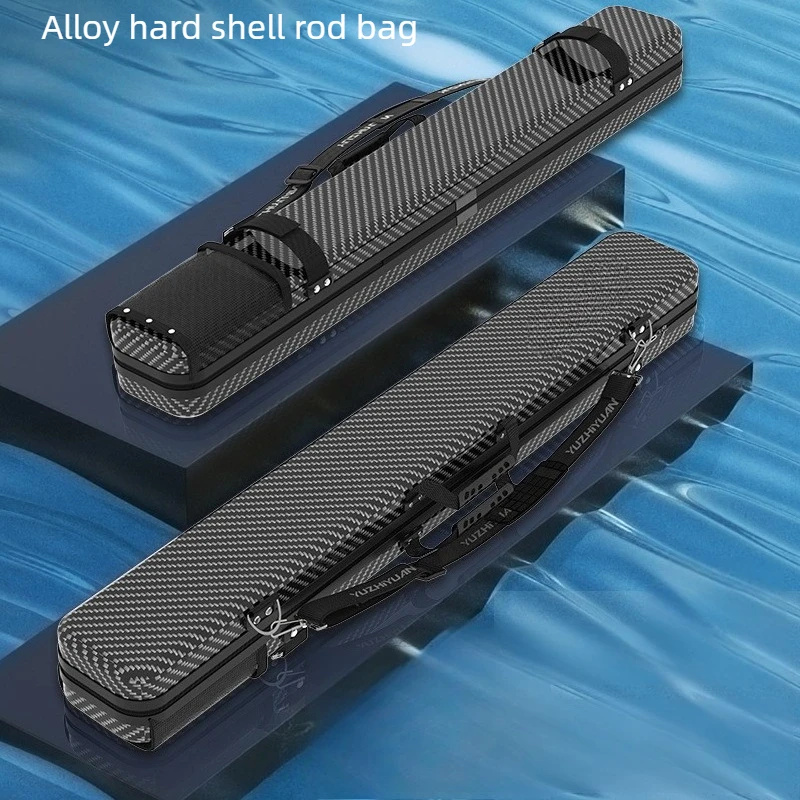 Fishing Tackle Storage Bag, Hard Shell Scratch Resistant Rod Case, Lightweight Easy Clean Wearable Holder for Rods & Reels
Fishing Tackle Storage Bag, Hard Shell Scratch Resistant Rod Case, Lightweight Easy Clean Wearable Holder for Rods & Reels