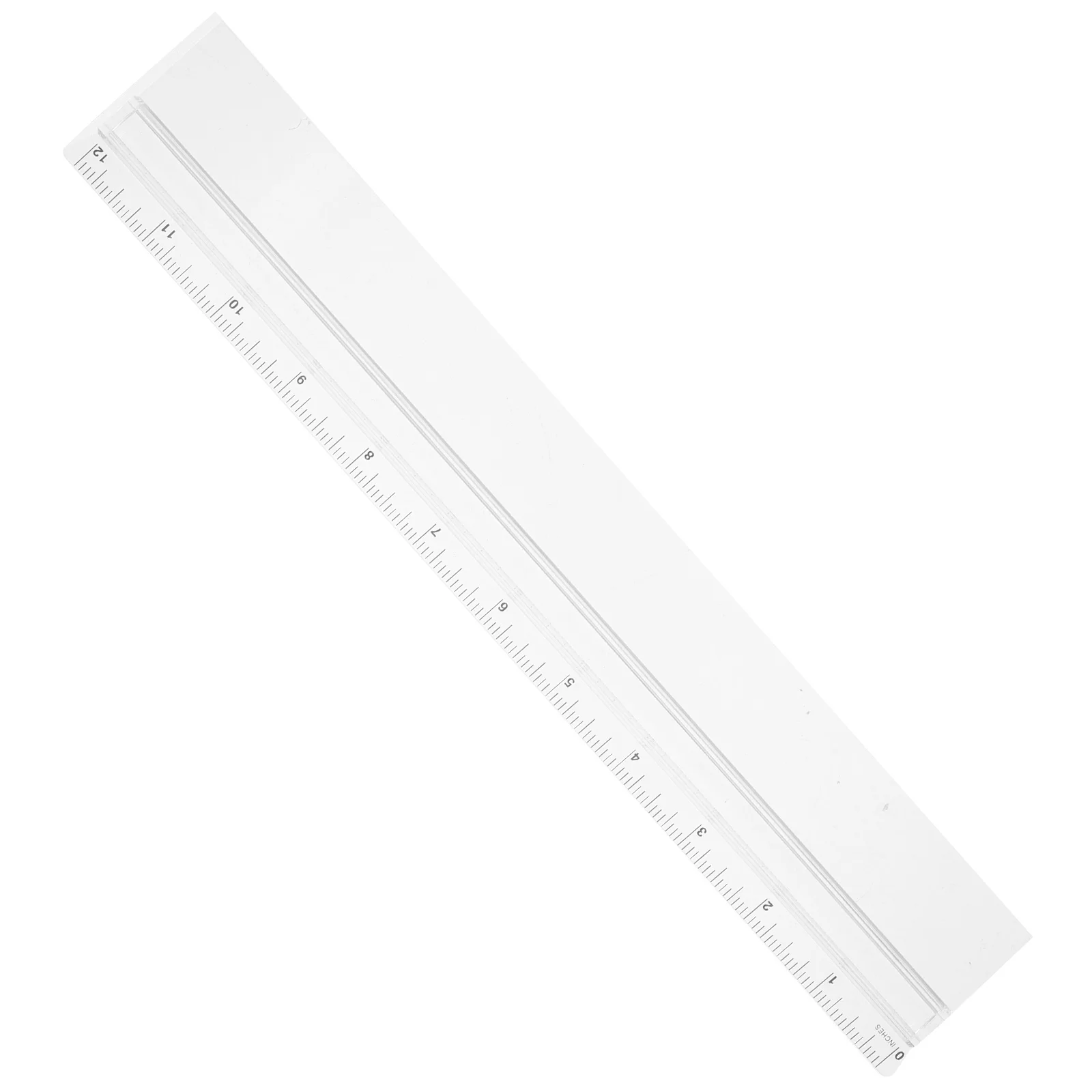 1pc 12 Inch Transparent Plastic Ruler with Magnifying Bar for Office Teaching Drawing Measuring Tool Student Stationery Scale
1pc 12 Inch Transparent Plastic Ruler with Magnifying Bar for Office Teaching Drawing Measuring Tool Student Stationery Scale