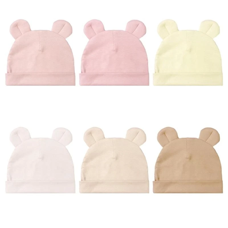 Pack Of 6 Cotton Newborn Baby Hats Boys Spring Hat Soft Hat Elastic Baby Unisex Infant Hat for Girl & Boys 4XBC
Pack Of 6 Cotton Newborn Baby Hats Boys Spring Hat Soft Hat Elastic Baby Unisex Infant Hat for Girl & Boys 4XBC