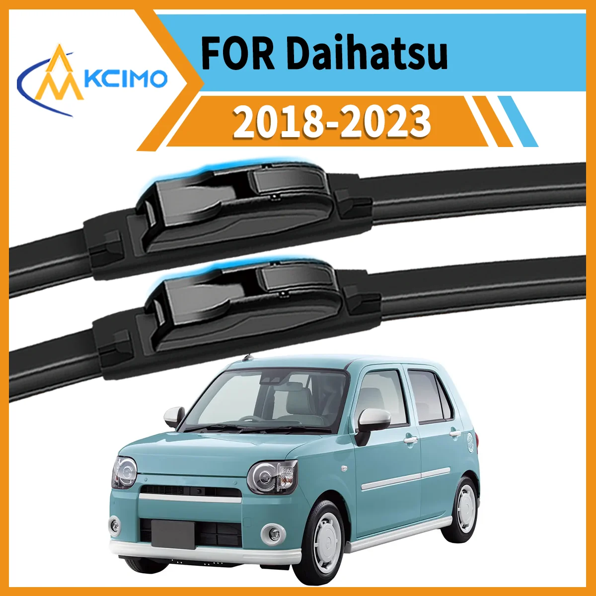 Essential Safety Pair 2 Front Wiper Blades for Daihatsu Mira Tocot LA550 2018-2023 All-Weather Clarity Durable Easy to Install
Essential Safety Pair 2 Front Wiper Blades for Daihatsu Mira Tocot LA550 2018-2023 All-Weather Clarity Durable Easy to Install