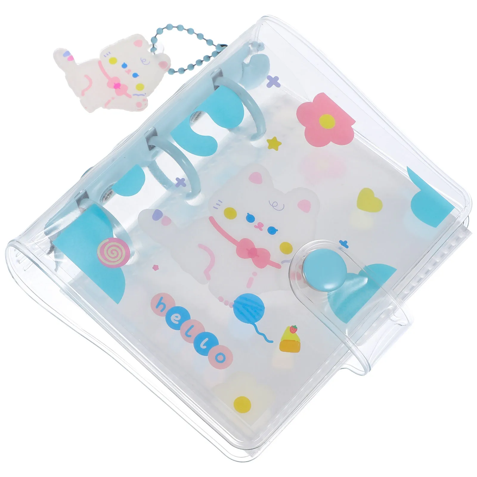 Cartoon Small Photo Album PVC Cover 3-Holes Photocard Sleeve Album for Graduation Wedding Travel Family Photos
Cartoon Small Photo Album PVC Cover 3-Holes Photocard Sleeve Album for Graduation Wedding Travel Family Photos