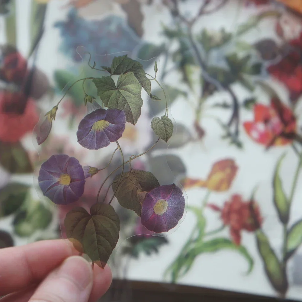 38pcs Oil Painting Flower Style Transparent Sticker Scrapbooking DIY Gift Packing Label Gift Decoration Tag 
38pcs Oil Painting Flower Style Transparent Sticker Scrapbooking DIY Gift Packing Label Gift Decoration Tag