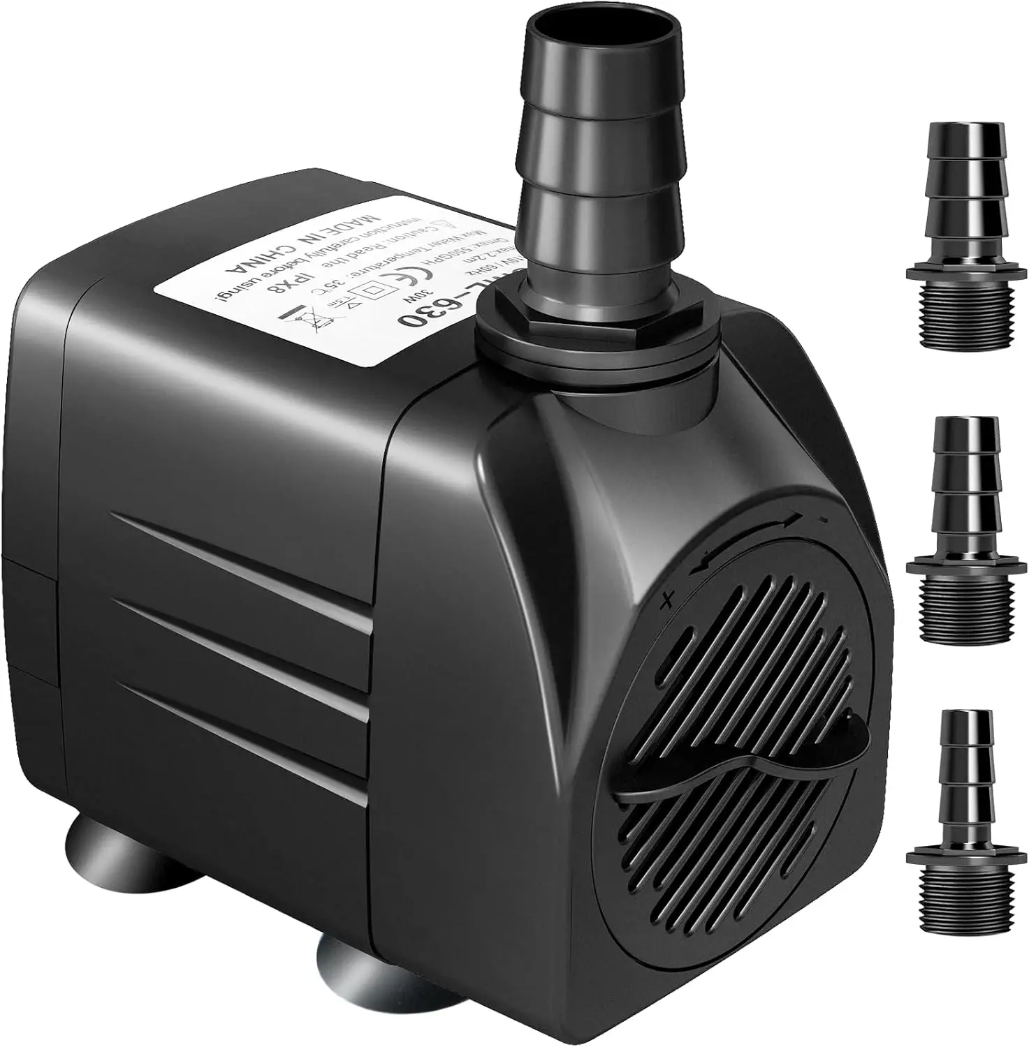 Погружной насос 550GPH, 30 Вт, для фонтанов, 2000 л/ч, с высоким напором 7,2 фута, 3 насадки для аквариума, пруда, резервуара для рыбы
Погружной насос 550GPH, 30 Вт, для фонтанов, 2000 л/ч, с высоким напором 7,2 фута, 3 насадки для аквариума, пруда, резервуара для рыбы