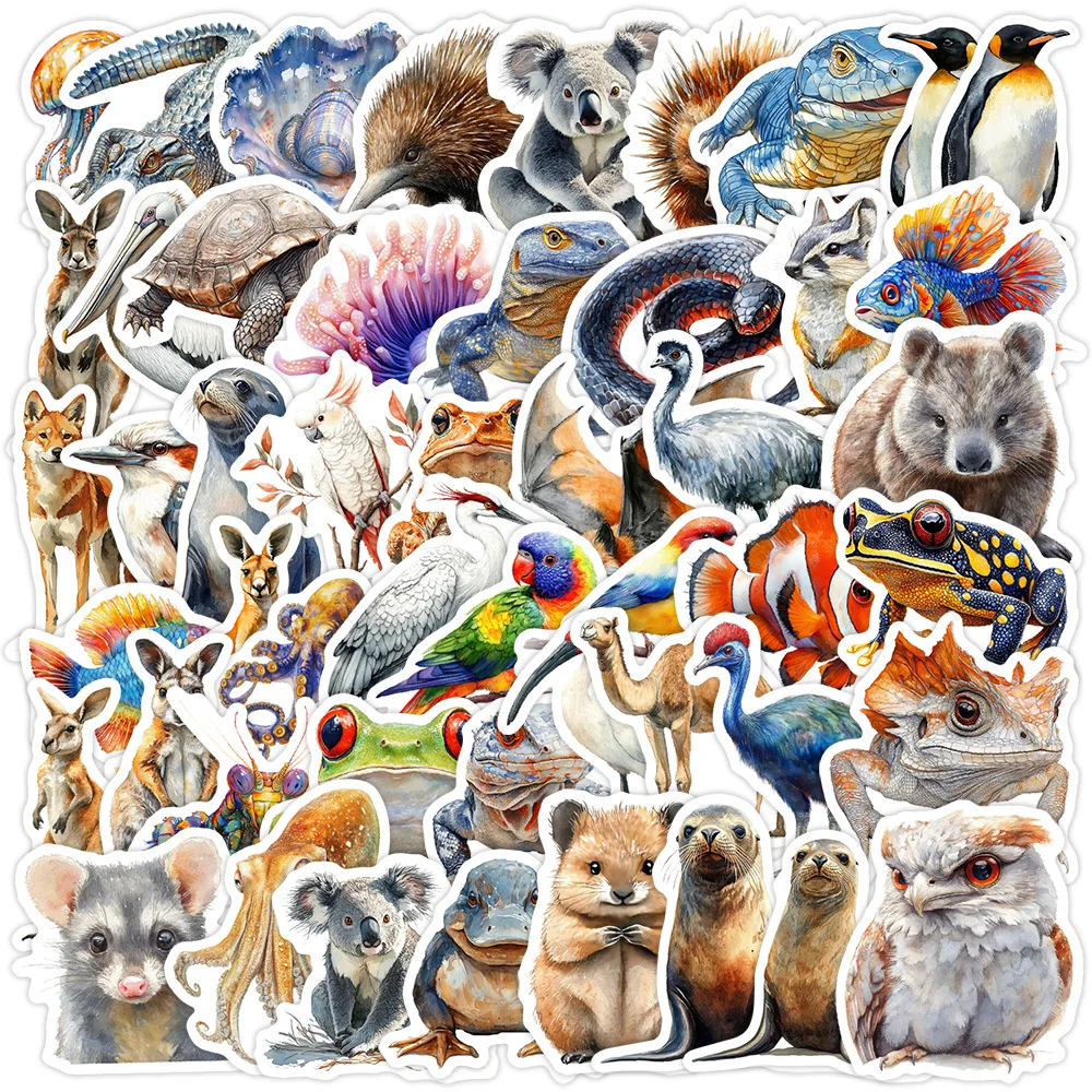 10/50PCS Funny Animal Stickers Australia Kangaroo Koala Graffiti Decals Laptop Guitar Car Bike Skateboard Decoration Kids Toys
10/50PCS Funny Animal Stickers Australia Kangaroo Koala Graffiti Decals Laptop Guitar Car Bike Skateboard Decoration Kids Toys