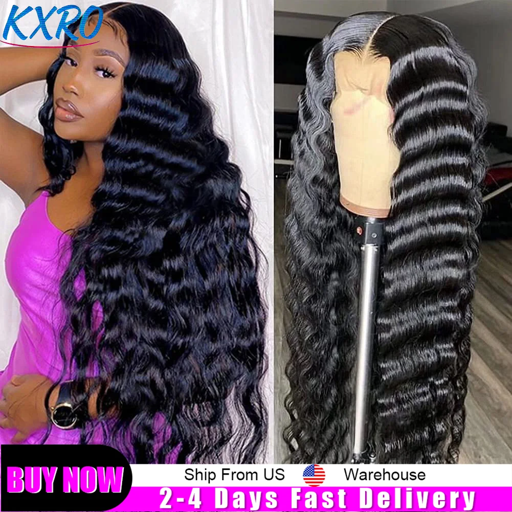 Deep Wave 13x6 HD Transparent Lace Front Remy Brazilian Human Hair Wig Pre Plucked 200 250 Density 13x4 Lace Frontal Wigs for Women ready to wear On Clearance Sale Pre Plucked Wig Party work daily life
Deep Wave 13x6 HD Transparent Lace Front Remy Brazilian Human Hair Wig Pre Plucked 200 250 Density 13x4 Lace Frontal Wigs for Women ready to wear On Clearance Sale Pre Plucked Wig Party work daily life