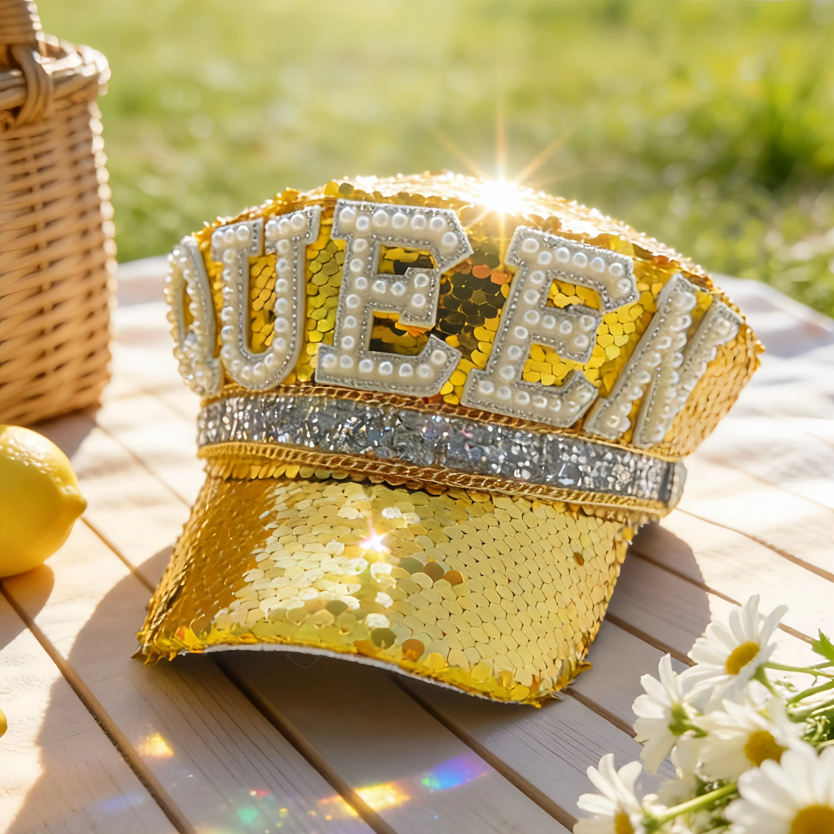 Rhinestone Captain Hat | Sparkly Adjustable Military Hats for Music Festivals, Bars, Bachelorette Party – Shiny Costume Cosplay
Rhinestone Captain Hat | Sparkly Adjustable Military Hats for Music Festivals, Bars, Bachelorette Party – Shiny Costume Cosplay