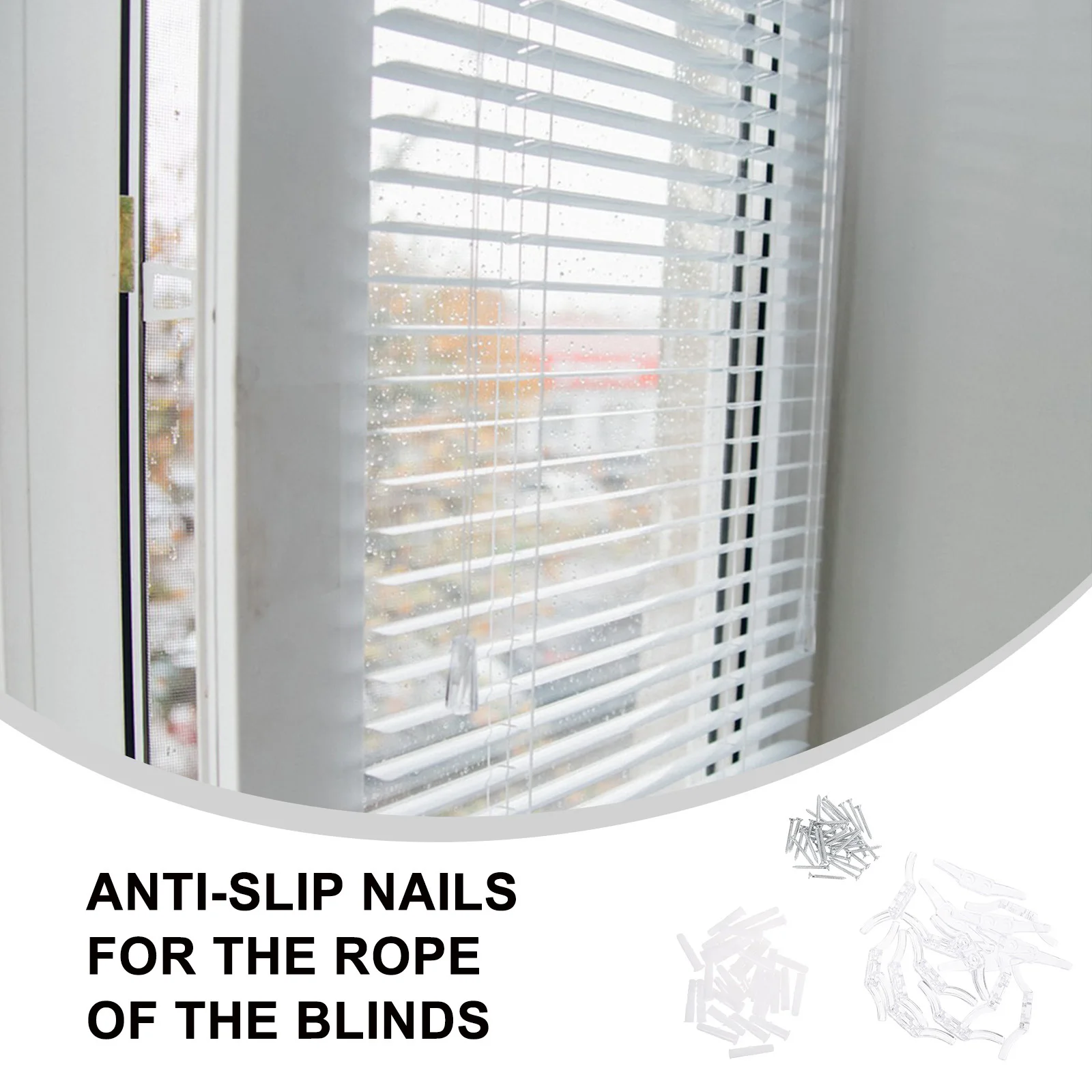 16Pcs Blind Cord Safety Hooks Cord Holders Cleats for Window Shades Curtain Retainers Roller Blind Accessories Organizer
16Pcs Blind Cord Safety Hooks Cord Holders Cleats for Window Shades Curtain Retainers Roller Blind Accessories Organizer