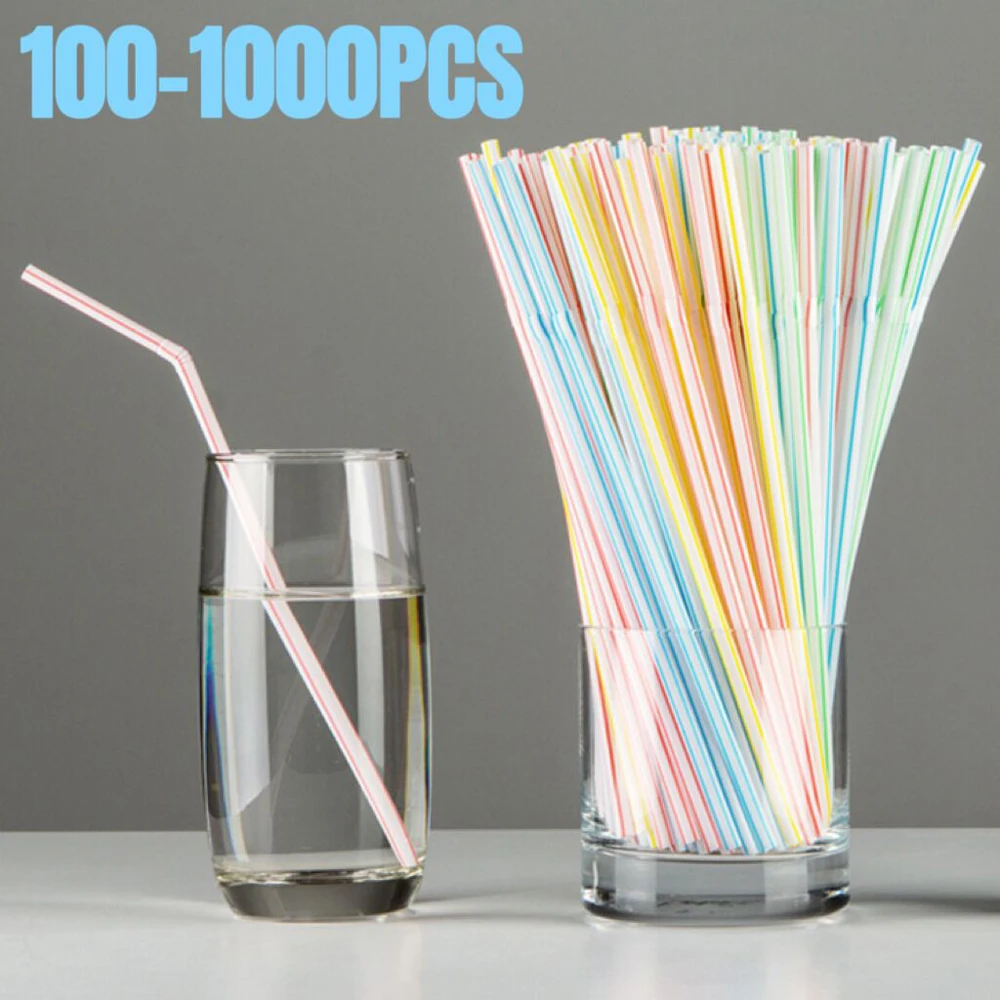 100-1000Pcs Multicolor Kunststof Straws for Wedding Party Supplies Beverage Kitchen Cocktail Drinking Straws pajitas plastique
100-1000Pcs Multicolor Kunststof Straws for Wedding Party Supplies Beverage Kitchen Cocktail Drinking Straws pajitas plastique