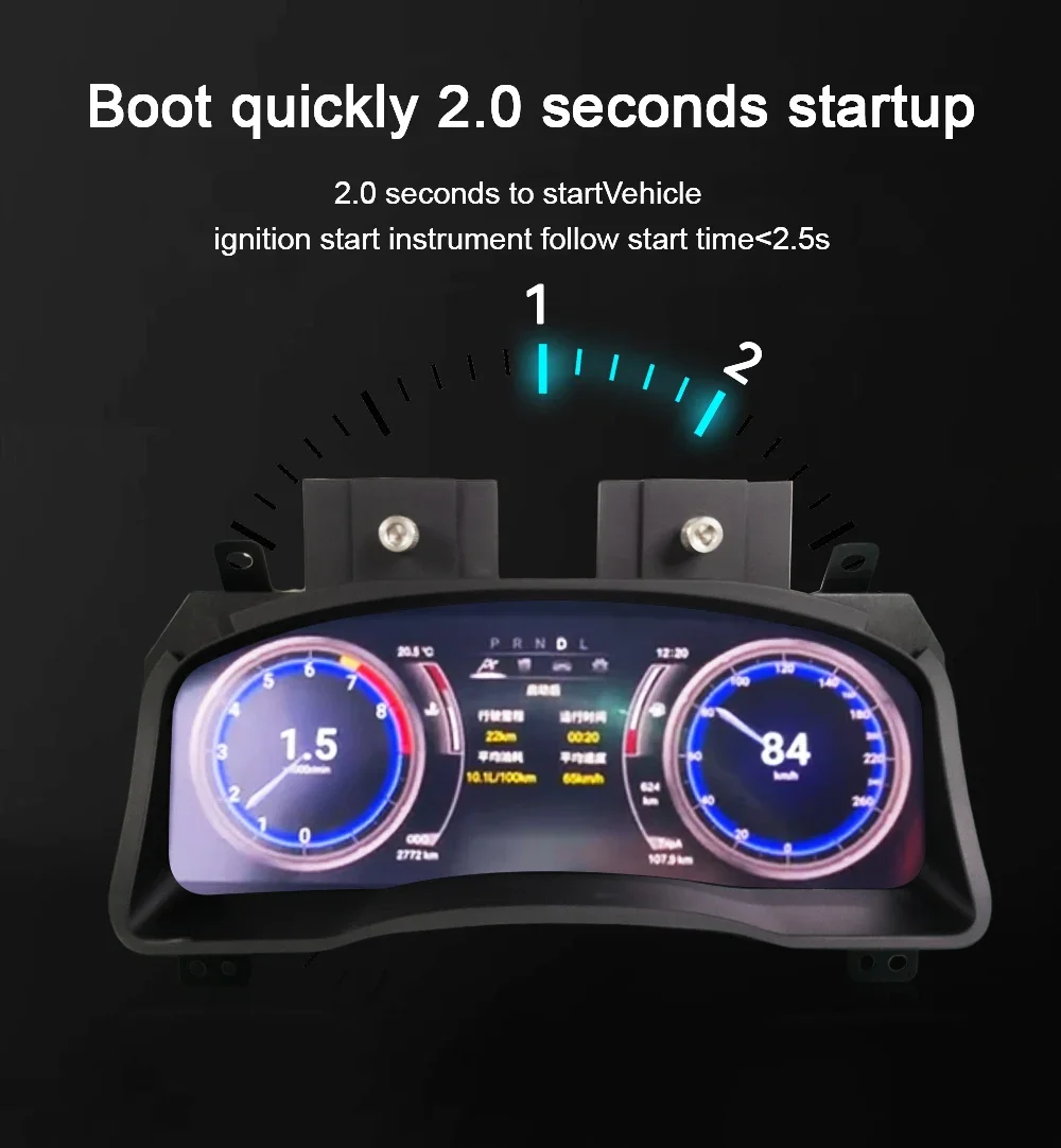 12.3 inches Linux OS Car Digital Cluster Instrument CockPit For Toyota Prado Lexus GX470 2002-2009 LCD Center Speedmeters Dash
12.3 inches Linux OS Car Digital Cluster Instrument CockPit For Toyota Prado Lexus GX470 2002-2009 LCD Center Speedmeters Dash