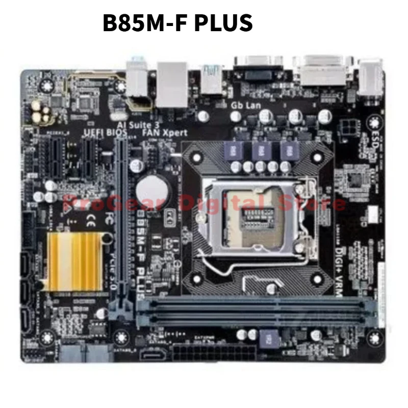 Материнская плата ASUS B85M-F PLUS LGA1150 DDR3 mATX для процессоров Intel 4-го поколения Core i7, i5, i3, Pentium, Celeron.
Материнская плата ASUS B85M-F PLUS LGA1150 DDR3 mATX для процессоров Intel 4-го поколения Core i7, i5, i3, Pentium, Celeron.