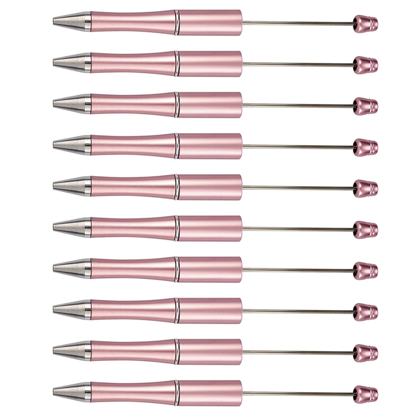 10Pcs Pink Beaded Students Plastic Beadable Writing Supplies Bead Pen Ballpoint Pens
10Pcs Pink Beaded Students Plastic Beadable Writing Supplies Bead Pen Ballpoint Pens