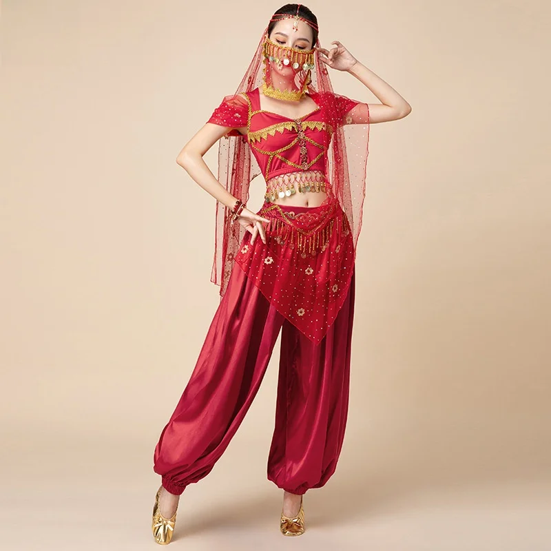 loween Performance Costume Aladdin Genie Lamp Jasmine Princ Outfit Belly Dance Adult Exotic Ethnic Sle Women's Faio...
loween Performance Costume Aladdin Genie Lamp Jasmine Princ Outfit Belly Dance Adult Exotic Ethnic Sle Women's Faio...