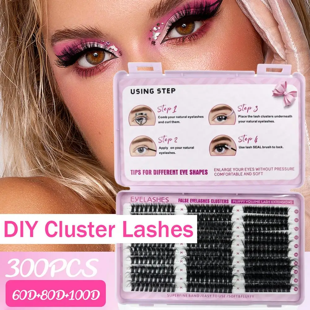 D-Curly Lash Clusters Mixed Tray Fluffy Individual Manga Fairy Makeup Lashes Lashes Thick Extensions B1W0
D-Curly Lash Clusters Mixed Tray Fluffy Individual Manga Fairy Makeup Lashes Lashes Thick Extensions B1W0