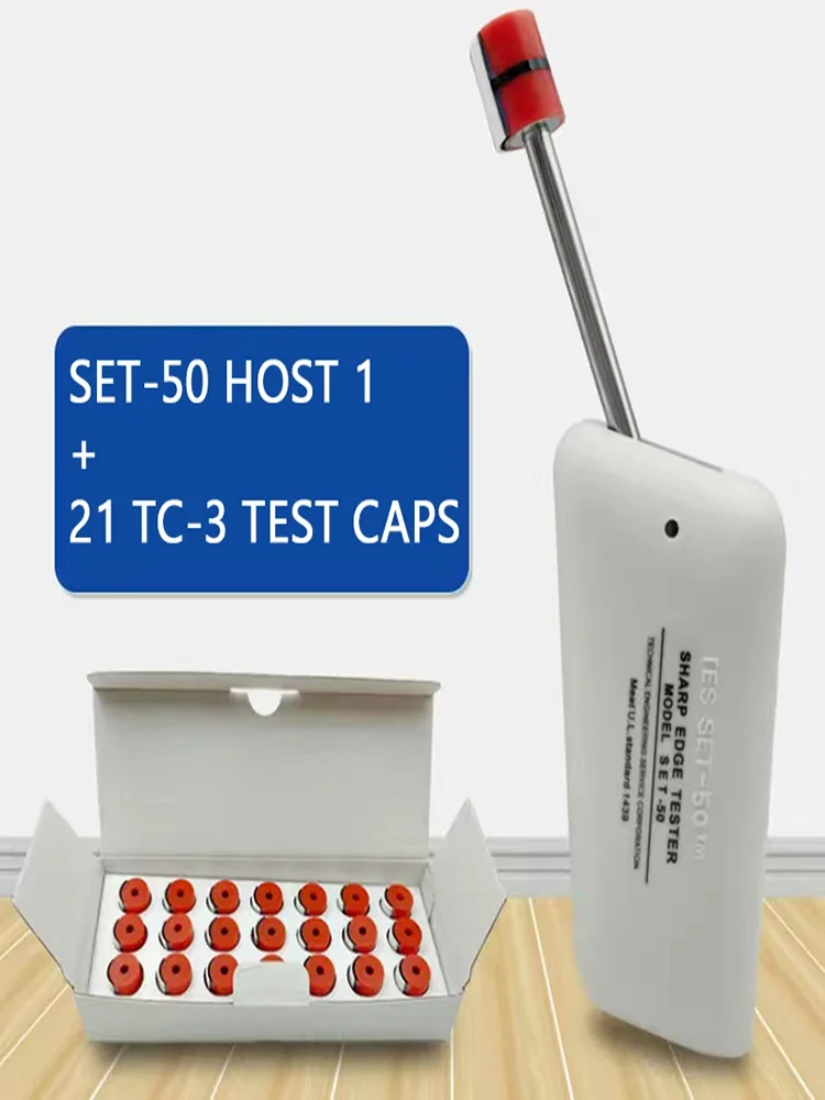 SET-50 Sharpness Tester Ul Sharpness Tester Toy Metal Edge Ul 1439 with Test Head
SET-50 Sharpness Tester Ul Sharpness Tester Toy Metal Edge Ul 1439 with Test Head