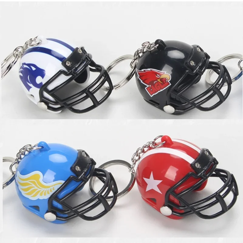 1pcs Creative Rugby Helmet Keychain Souvenir, Mini Hockey Helmet Pendant, British And American Football Cap Model Gift
1pcs Creative Rugby Helmet Keychain Souvenir, Mini Hockey Helmet Pendant, British And American Football Cap Model Gift