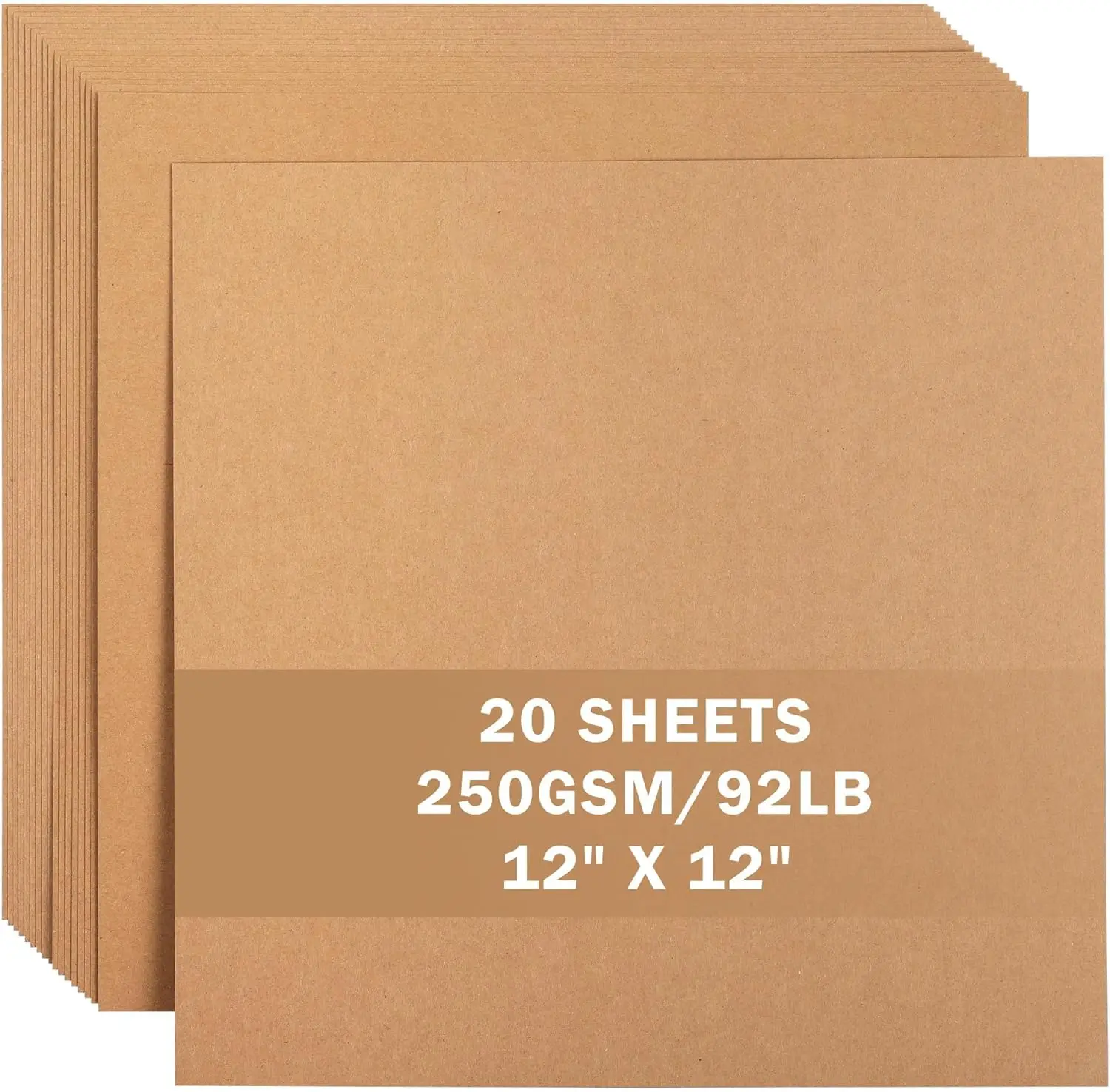 20 Sheets Brown Kraft Cardstock 12x12 Thick 250gsm/92lb Paper for Cricut Scrapbook Card Making Crafts
20 Sheets Brown Kraft Cardstock 12x12 Thick 250gsm/92lb Paper for Cricut Scrapbook Card Making Crafts