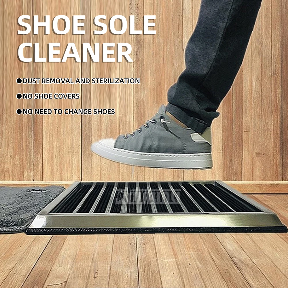 Коврик для чистки подошвы, полуавтоматическая щетка для чистки обуви, инструмент для полировки обуви для домашнего использования
Коврик для чистки подошвы, полуавтоматическая щетка для чистки обуви, инструмент для полировки обуви для домашнего использования
