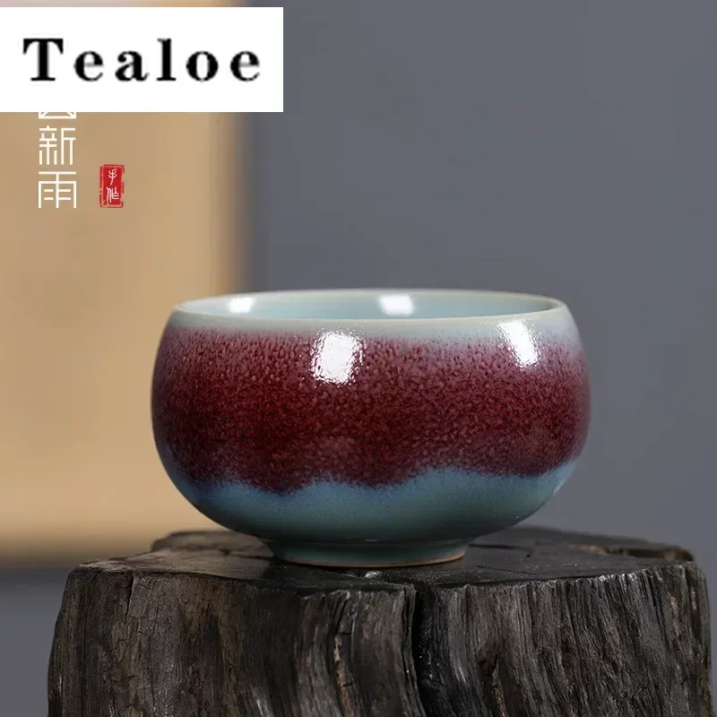 Handmade Longquan Celadon Teacup Retro Jun Kiln Ceramic Master Cup Japanese Puer Tea Bowl Chazhan Tea Services Accessories Gifts
Handmade Longquan Celadon Teacup Retro Jun Kiln Ceramic Master Cup Japanese Puer Tea Bowl Chazhan Tea Services Accessories Gifts