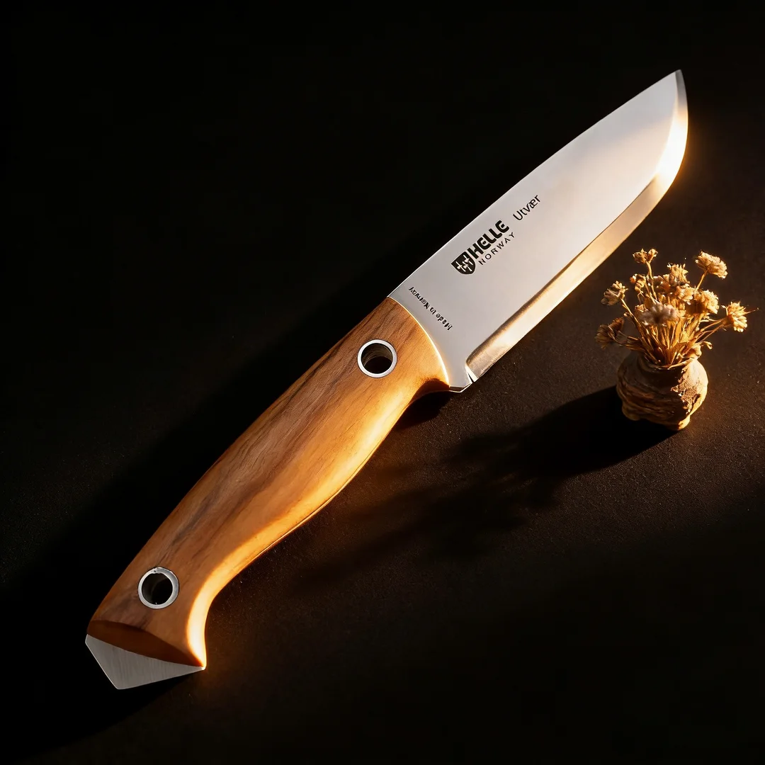HELLE - Lighthouse, a lightweight Nordic small knife, with birch wood handle, suitable for camping, hiking and outdoor activitie
HELLE - Lighthouse, a lightweight Nordic small knife, with birch wood handle, suitable for camping, hiking and outdoor activitie