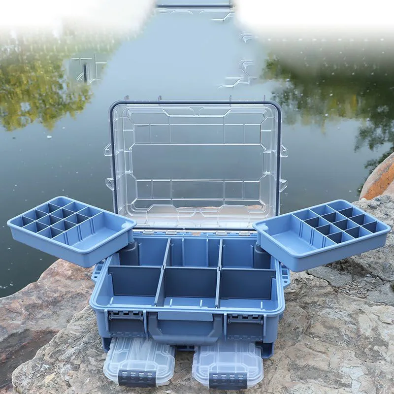 New Fishing Tackle Box Large Capacity Portable Multi-functional Waterproof Bait Accessories Outdoor Camping Storage Box
New Fishing Tackle Box Large Capacity Portable Multi-functional Waterproof Bait Accessories Outdoor Camping Storage Box