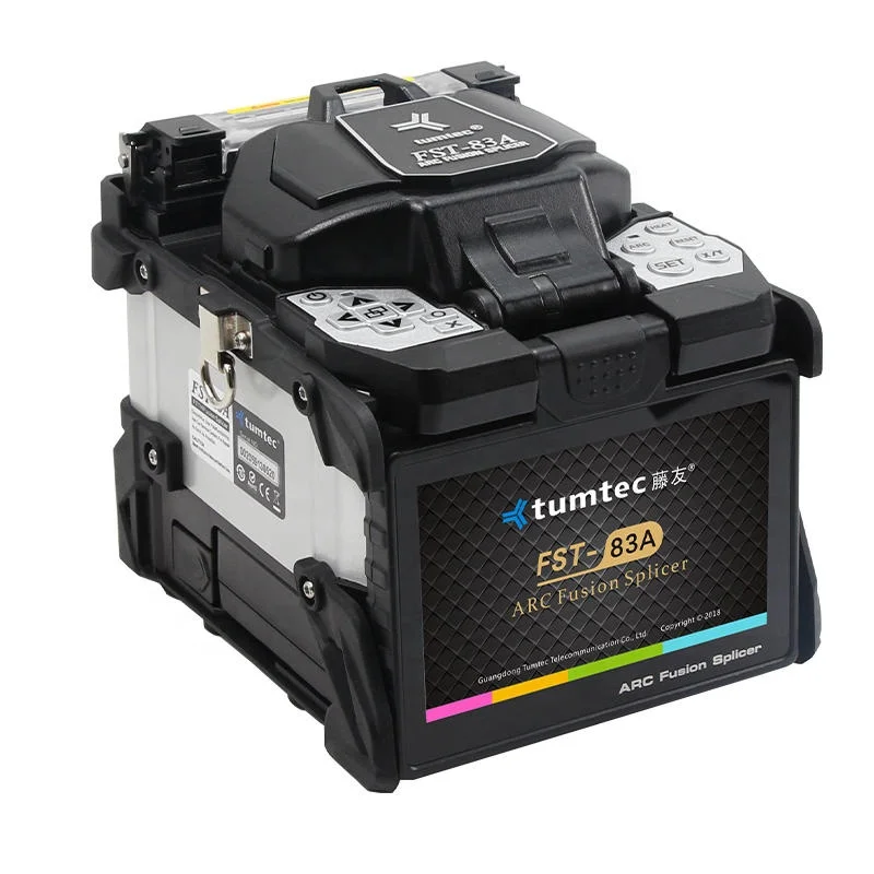 Tumtec 83A Core Alignment optical fiber optic hine arc fusion Splicer FST-83A splicing hine
Tumtec 83A Core Alignment optical fiber optic hine arc fusion Splicer FST-83A splicing hine