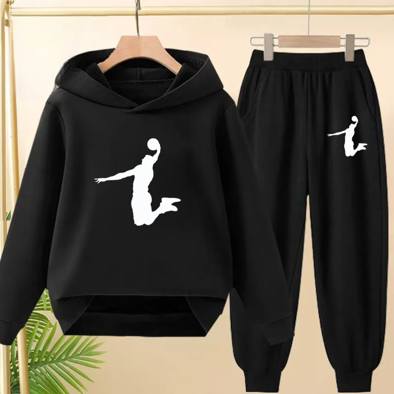 Kids Autumn Winter Clothing Coat Basketball Sportswear Hoodie Sweatshirt Top+Pants Boys Girls 3-12Yrs Leisure Sports Jogging Set
Kids Autumn Winter Clothing Coat Basketball Sportswear Hoodie Sweatshirt Top+Pants Boys Girls 3-12Yrs Leisure Sports Jogging Set