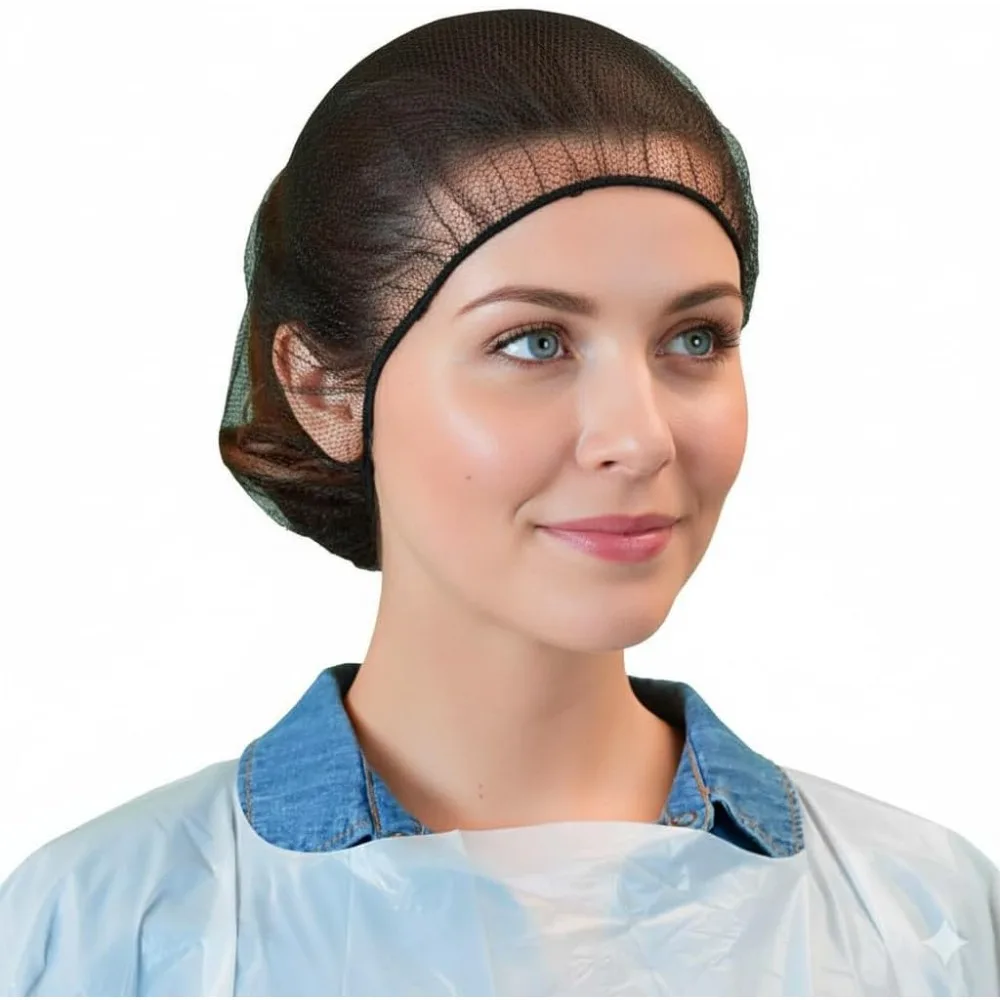 Disposable Hair Net Caps Bulk Pack Unisex Breathable Honeycomb Nylon Mesh Hairnets for Women Men Kitchen Food Service Bakery Food Processing Restaurant Laboratory Hospital Salon Industrial Use Adjustable Elastic Band One
Disposable Hair Net Caps Bulk Pack Unisex Breathable Honeycomb Nylon Mesh Hairnets for Women Men Kitchen Food Service Bakery Food Processing Restaurant Laboratory Hospital Salon Industrial Use Adjustable Elastic Band One