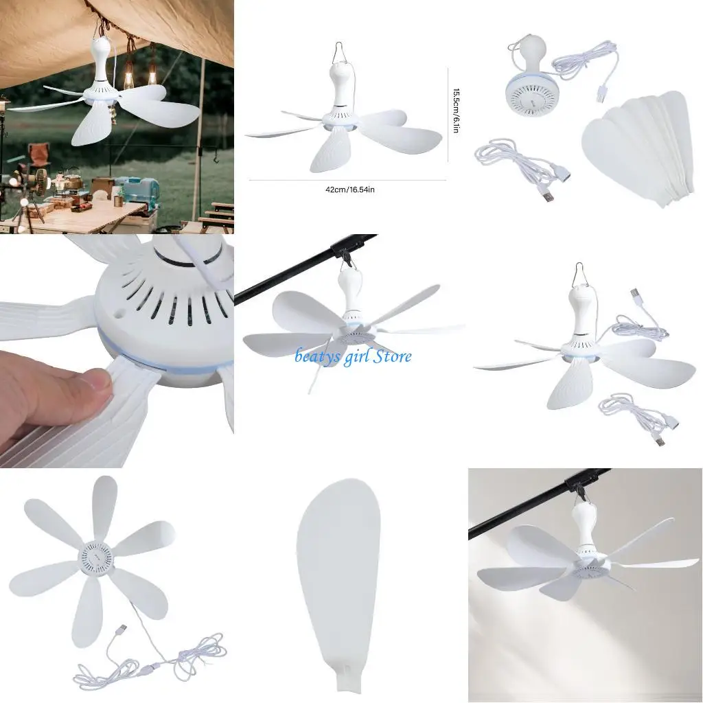 C7AB 16.5 " USB Powered Hanging Fan 10.7ft Long Cable Low Power Consumption Design
C7AB 16.5 " USB Powered Hanging Fan 10.7ft Long Cable Low Power Consumption Design