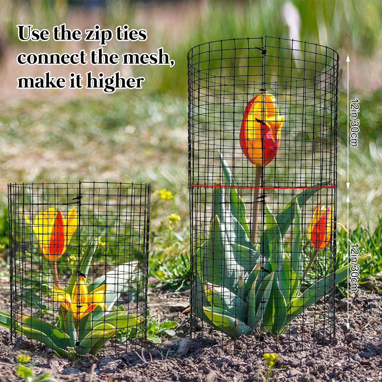Plant Cages Decorative Fence Durable Iron Easy Installation Edging Fence for Garden Flower Bed Decor
Plant Cages Decorative Fence Durable Iron Easy Installation Edging Fence for Garden Flower Bed Decor