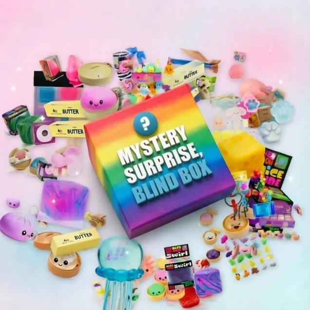 Pop Open! Ne EDoh Rainbow Mystery Squish Blind Box - Sensory Squeeze Toy, Stress & Anxiety Relief Fidget Toy, Cute Surprise Pack For Kids Teens Adults
Pop Open! Ne EDoh Rainbow Mystery Squish Blind Box - Sensory Squeeze Toy, Stress & Anxiety Relief Fidget Toy, Cute Surprise Pack For Kids Teens Adults