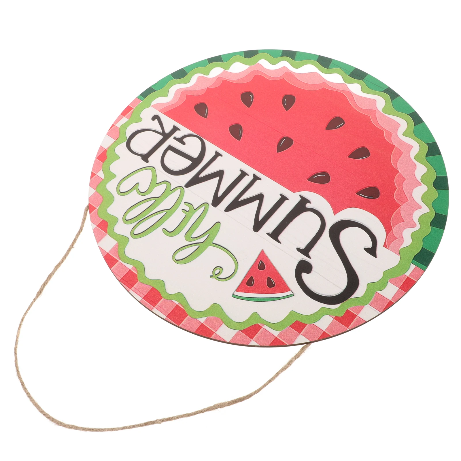 Watermelon Wreath Hanging Door Sign Round Wall Hanger Rustic Farmhouse Beach Plaque Beach Sign Plaque Seasonal Decor
Watermelon Wreath Hanging Door Sign Round Wall Hanger Rustic Farmhouse Beach Plaque Beach Sign Plaque Seasonal Decor