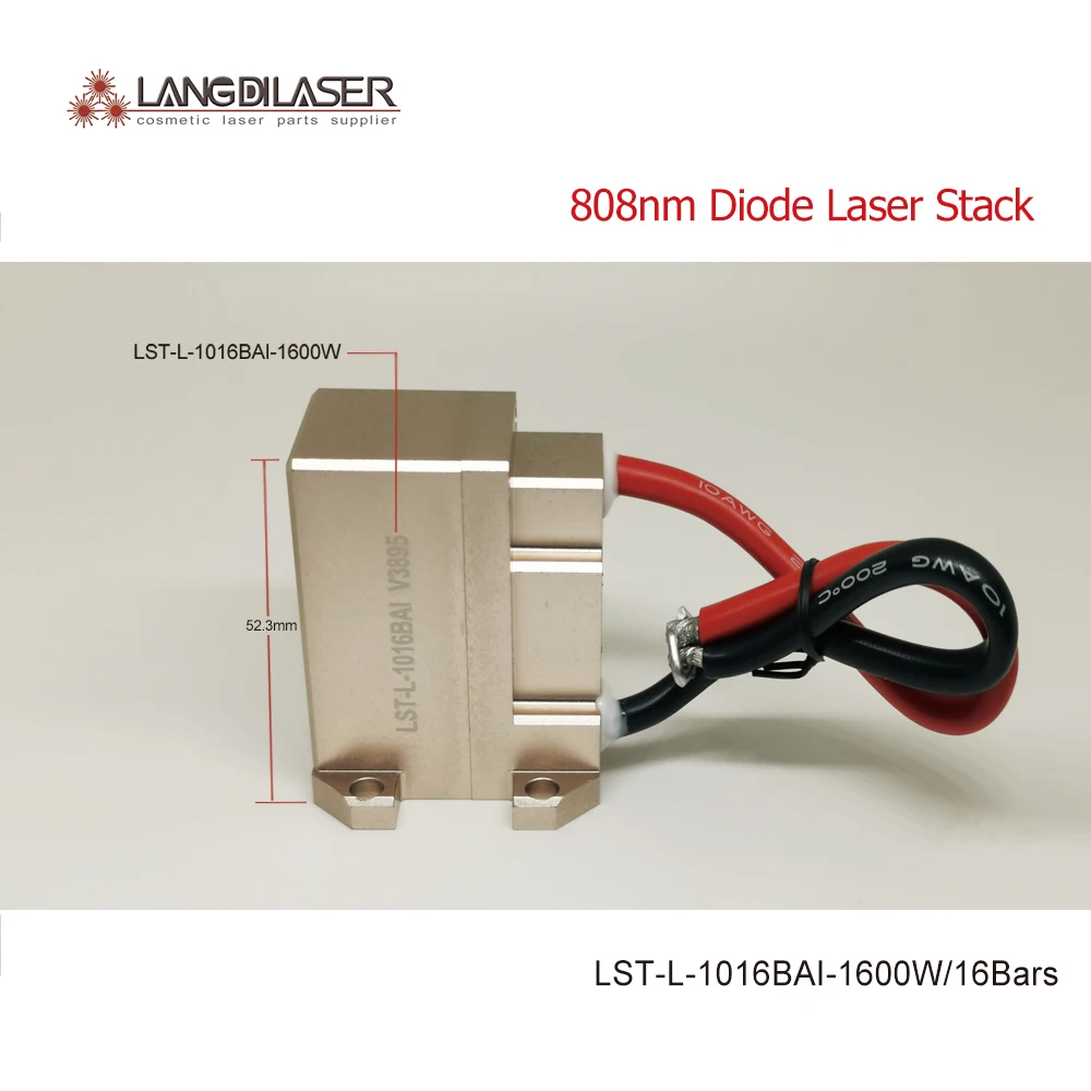 LST-L-1016BAI-Macro-Channel-Diode-Laser-Stack-For-Cosmetical-Hair-Removal-With-Output Power 800W / 1000W / 1600W
LST-L-1016BAI-Macro-Channel-Diode-Laser-Stack-For-Cosmetical-Hair-Removal-With-Output Power 800W / 1000W / 1600W