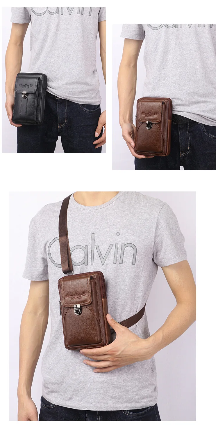 Men's cross body bag real leather multi-function 7 "mobile phone waist bag wear leather belt leather chest bag
Men's cross body bag real leather multi-function 7 "mobile phone waist bag wear leather belt leather chest bag