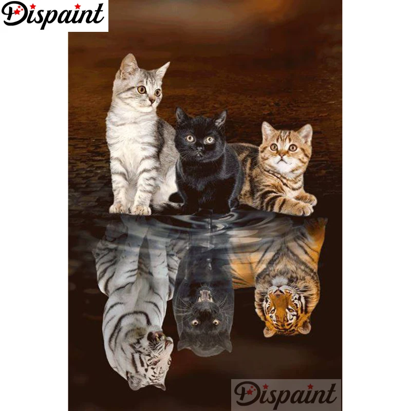 Dispaint Full Square/Round Drill 5D DIY Diamond Painting "Animal cat scenery" Embroidery Cross Stitch 5D Home Decor A18434
Dispaint Full Square/Round Drill 5D DIY Diamond Painting "Animal cat scenery" Embroidery Cross Stitch 5D Home Decor A18434