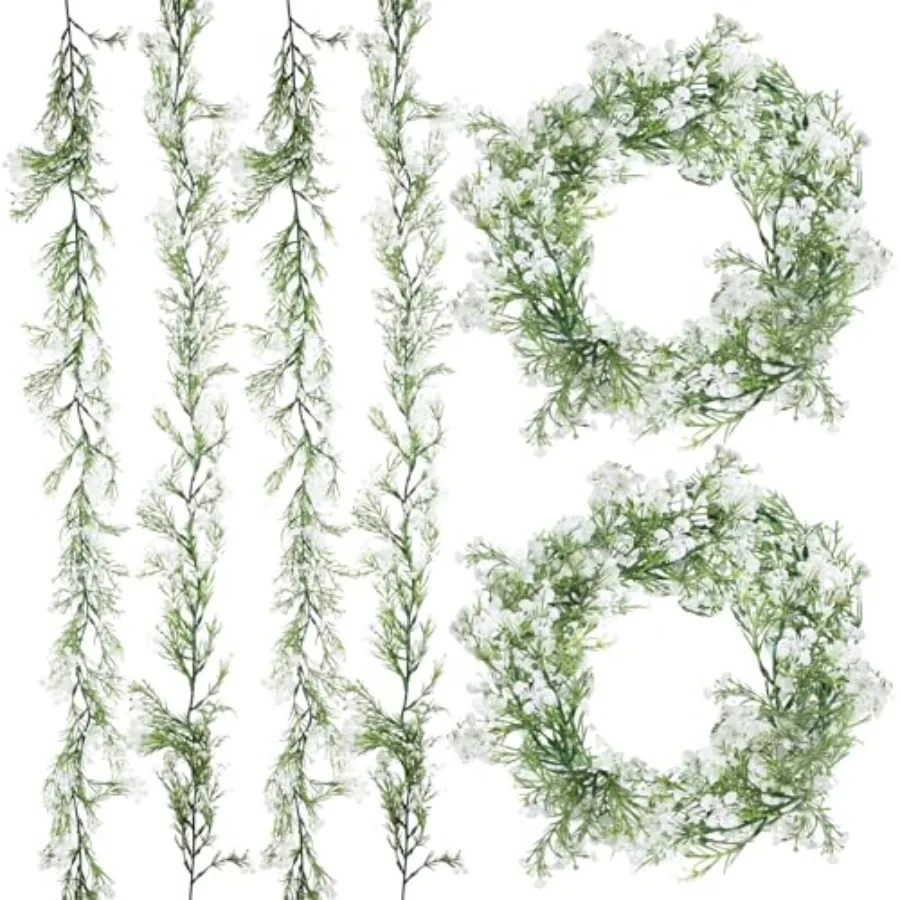Pieces Artificial Baby Breath Flower Vines 5.9ft Faux Hanging Gypsophila Greenery Garland Vines Fake Bulk Baby Breath Garland f
Pieces Artificial Baby Breath Flower Vines 5.9ft Faux Hanging Gypsophila Greenery Garland Vines Fake Bulk Baby Breath Garland f