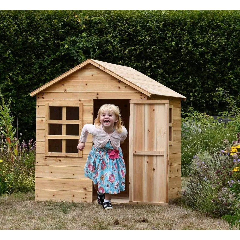 Big Game Hunters Wooden Playhouse with Floor, Door,Windows and Wooden Floor | Large Indoor Outdoor Playset for Kids and Toddlers
Big Game Hunters Wooden Playhouse with Floor, Door,Windows and Wooden Floor | Large Indoor Outdoor Playset for Kids and Toddlers