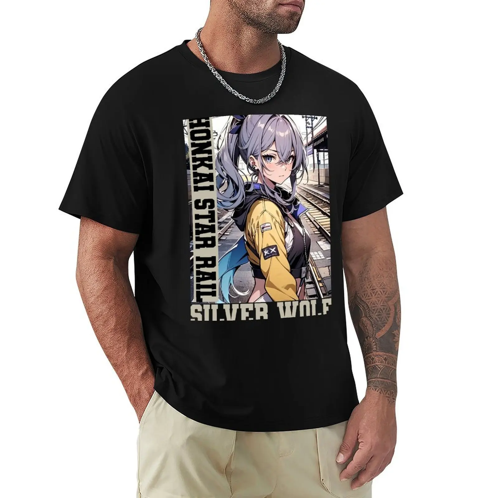 Silver Wolf - Honkai Star Rail T-Shirt vintage t shirts hippie clothes plain t shirts men
Silver Wolf - Honkai Star Rail T-Shirt vintage t shirts hippie clothes plain t shirts men