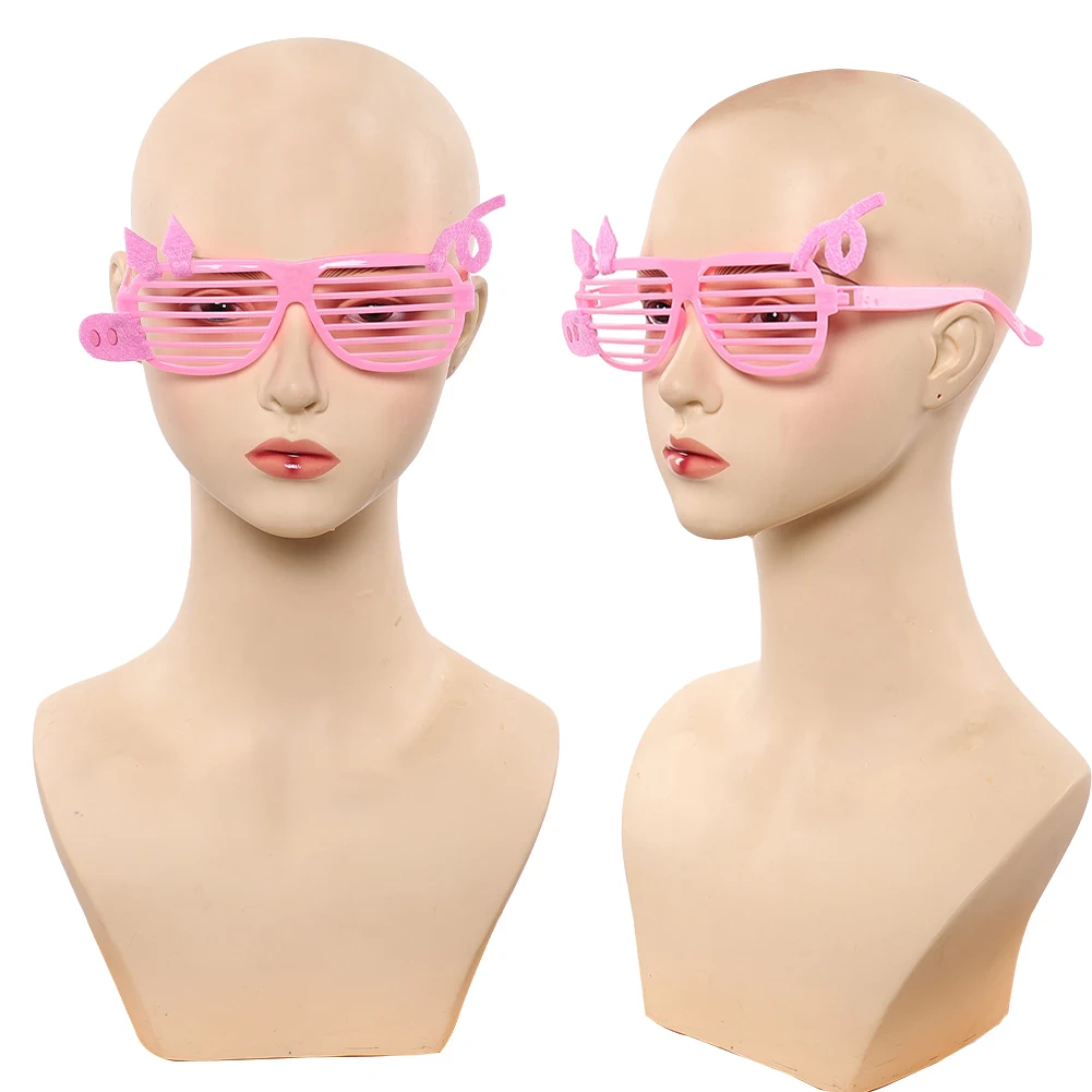 Розовые очки для косплея с рисунком зоопарка, очки в полоску со свиньей, аксессуары для костюмов, маскировка, наряды на Хэллоуин, реквизит, карнавал
Розовые очки для косплея с рисунком зоопарка, очки в полоску со свиньей, аксессуары для костюмов, маскировка, наряды на Хэллоуин, реквизит, карнавал